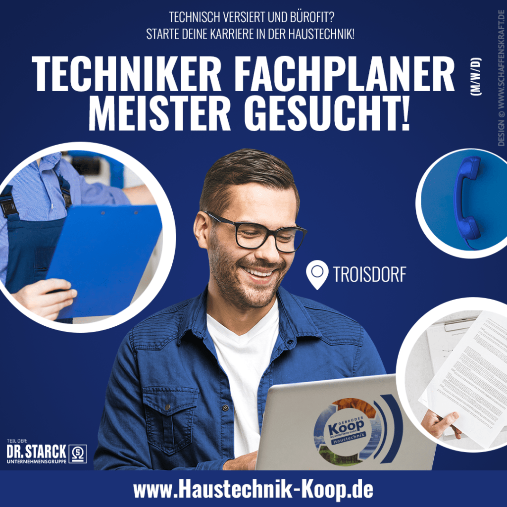 Techniker Fachplaner Meister (m/w/d)